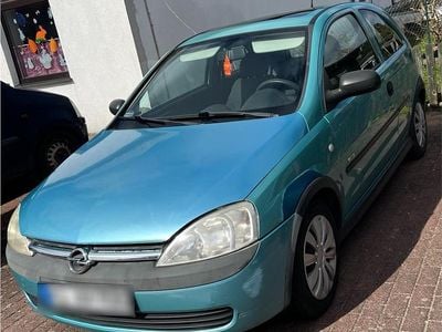 Gebraucht Opel Corsa 58 PS (42 kW) 2002 Blau Kleinwagen