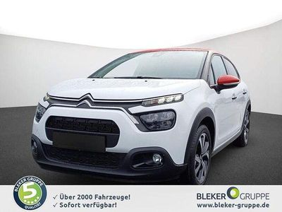 Gebraucht Citroën C3 Shine 82 PS (60 kW) 2022 Weiß Kleinwagen