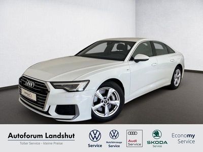 Begagnad Audi A6 S-Line 265 HK (194 kW) 2022 Vit Sedan