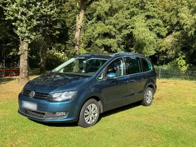 Gebraucht VW Sharan 184 PS (135 kW) 2017 Blau Van / Kleinbus