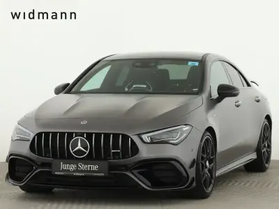 Gebraucht Mercedes CLA45 AMG AMG 421 PS (309 kW) 2023 Manufaktur mountaingrau magno Coupé