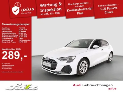 Gebraucht Audi A3 S-Line 150 PS (110 kW) 2025 Weiß Limousine
