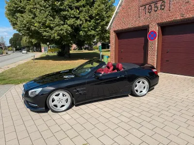 Gebraucht Mercedes SL500 435 PS (319 kW) 2013 Schwarz Cabrio