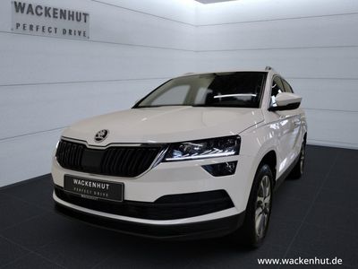 gebraucht Skoda Karoq 1.0l TSI CLEVER AHK+RFK+LED+SMARTLINK+SUNS