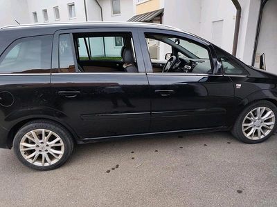 Gebraucht Opel Zafira 125 PS (91 kW) 2010 Schwarz Van / Kleinbus