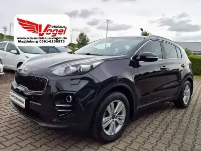 Gebraucht Kia Sportage 132 PS (97 kW) 2017 (1k) zilinaschwarz met. SUV