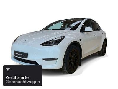 Gebraucht Tesla Model Y Long Range AWD 258 kW (351 PS) 2023 Pearl white multicoat SUV