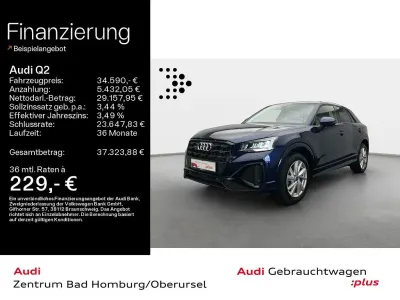 Second-hand Audi Q2 S-Line 190 CP (139 kW) 2025 Albastru SUV