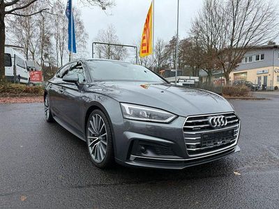 Grau Gebraucht 2017 Audi A5 Sportback S-Line Kleinwagen | 28.990 € (Teuer)
