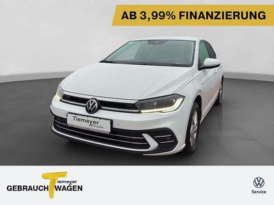 Gebraucht VW Polo Style 95 PS (69 kW) 2022 Weiß Kleinwagen
