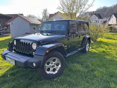 Gebraucht Jeep Wrangler Unlimited Sahara 200 PS (147 kW) 2014 Schwarz SUV
