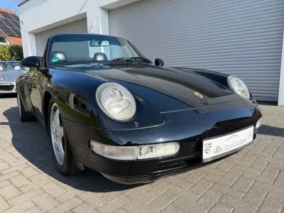 Gebraucht Porsche 993 272 PS (200 kW) 1995 A1 glanz schwarz Cabrio