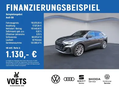 Neu Audi Q8 Sport 286 PS (210 kW) 2026 Grau SUV