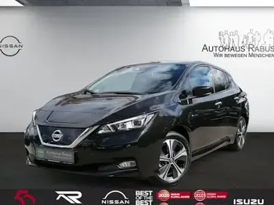 Gebraucht Nissan Leaf N-Connecta 110 kW (150 PS) 2022 Schwarz black metallic Kleinwagen