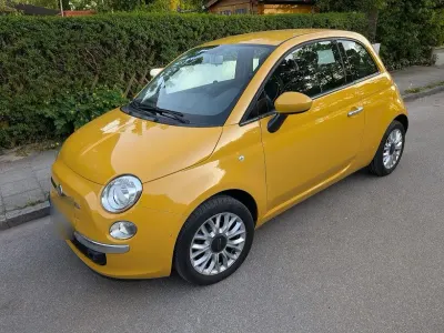 Używany Fiat 500 Lounge 69 KM (50 kW) 2015 Żółty Hatchback