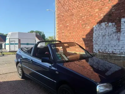 Gebraucht VW Golf Cabriolet 75 PS (55 kW) 1998 Blau Cabrio