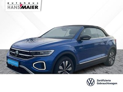 Gebraucht VW T-Roc Cabriolet Goal 150 PS (110 kW) 2025 Ravennablau metallic Cabrio