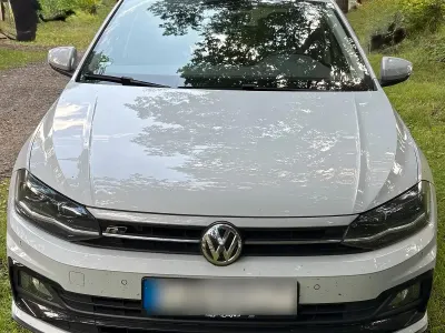 Gebraucht VW Polo R-line 95 PS (69 kW) 2018 Weiß Kleinwagen