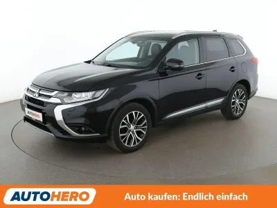 Begagnad Mitsubishi Outlander Edition 150 HK (110 kW) 2018 Svart SUV