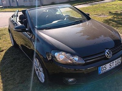 Gebraucht VW Golf 105 PS (77 kW) 2011 Schwarz Cabrio