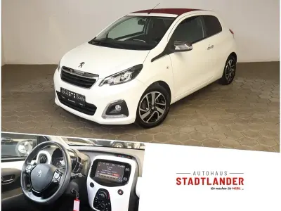 Gebraucht Peugeot 108 Allure 82 PS (60 kW) 2014 Weiß Kleinwagen