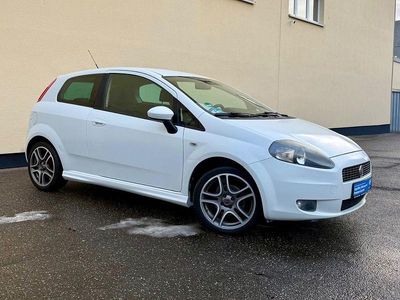 Gebraucht Fiat Grande Punto Sport 95 PS (69 kW) 2009 Weiß Kleinwagen