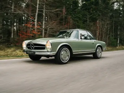 Gebraucht Mercedes SL280 170 PS (125 kW) 1969 Grün Cabrio
