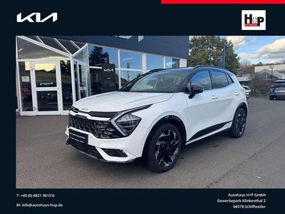 Gebraucht Kia Sportage GT-Line 136 PS (100 kW) 2024 (ha2) deluxeweiss met./schwarz SUV