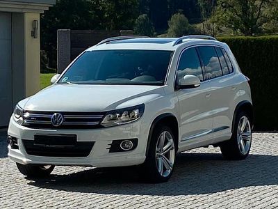 Gebraucht VW Tiguan R-line 140 PS (102 kW) 2014 Weiß SUV
