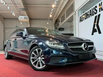 Gebraucht Mercedes CLS350 258 PS (189 kW) 2015 Blau Coupé