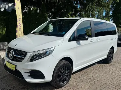 Gebraucht Mercedes V300 AMG 239 PS (175 kW) 2021 Weiß Van / Kleinbus