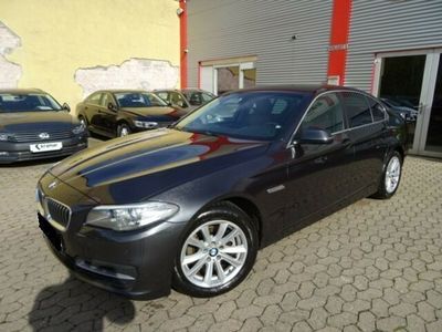 gebraucht BMW 518 d -F10 Navigation Bi-Xenon Leder PTC Alu LED