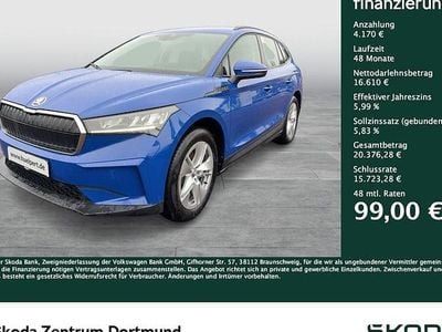 Energyblau Gebraucht 2023 Skoda Enyaq iV Loft SUV | 20.780 € (Superpreis)
