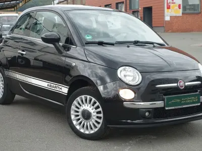 Gebraucht Fiat 500 Lounge 101 PS (74 kW) 2013 Schwarz Kleinwagen