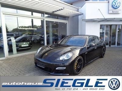 Gebraucht Porsche Panamera Turbo 500 PS (367 kW) 2013 Schwarz metallic Limousine