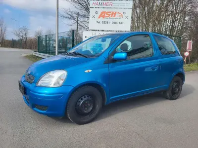 Brugt Toyota Yaris Sol 87 HK (63 kW) 2003 Blå Hatchback