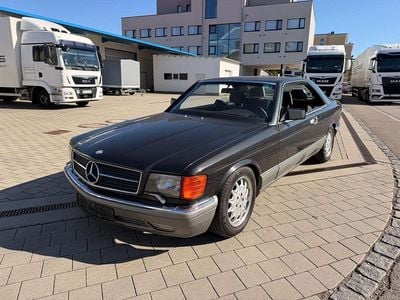 Second-hand Mercedes 420 218 CP (160 kW) 1988 Negru Coupe