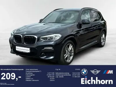 Gebraucht BMW X3 M Sport 184 PS (135 kW) 2019 Carbonschwarzmetallic SUV