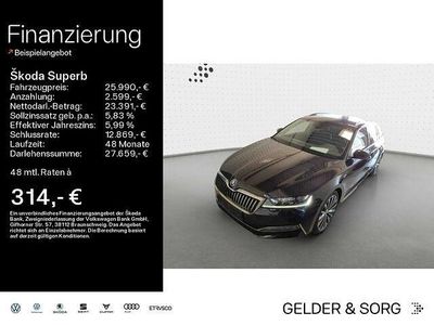 Gebraucht Skoda Superb LAURIN & KLEMENT 200 PS (147 kW) 2021 Schwarz Kombi