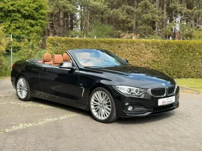 Usata BMW 420 Luxury Line 184 CV (135 kW) 2015 Nero Cabrio