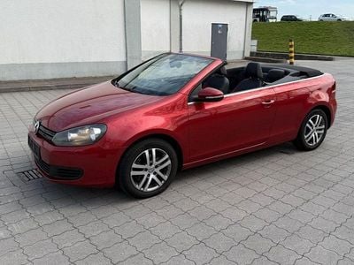 Usata VW Golf Cabriolet Exclusive 140 CV (102 kW) 2012 Rosso Cabrio