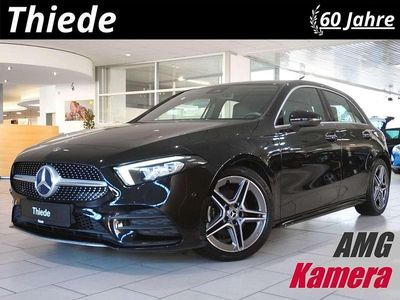 Nachtschwarz Gebraucht 2019 Mercedes A200 AMG line Limousine | 24.550 € (Guter Preis)