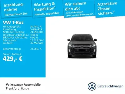Gebraucht VW T-Roc Cabriolet Life 150 PS (110 kW) 2025 Schwarz SUV