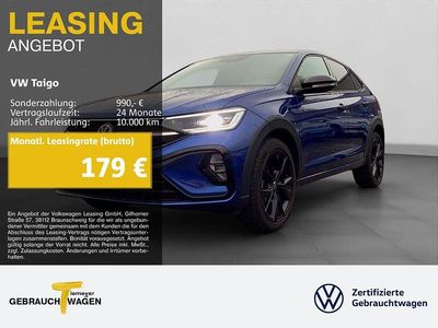 Gebraucht VW Taigo R-line 150 PS (110 kW) 2024 Blau SUV