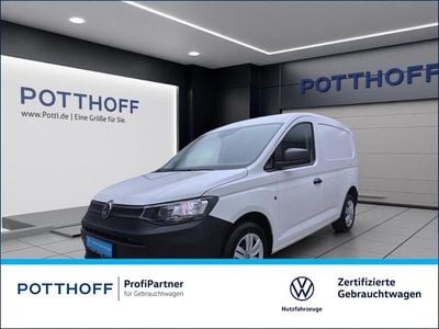 Gebraucht VW Caddy 75 PS (55 kW) 2021 Weiss Van / Kleinbus