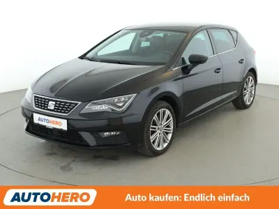 Gebraucht Seat Leon XCELLENCE 125 PS (91 kW) 2018 Schwarz Limousine
