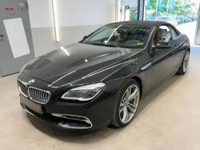 Gebraucht BMW 650 Cabriolet Performance 449 PS (330 kW) 2015 Black sapphire metallic Cabrio