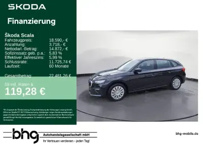 Gebraucht Skoda Scala Essence 116 PS (85 kW) 2025 Blackmagic perleffekt Kleinwagen