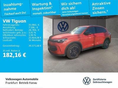 Gebraucht VW Tiguan Goal 150 PS (110 kW) 2025 Rot SUV
