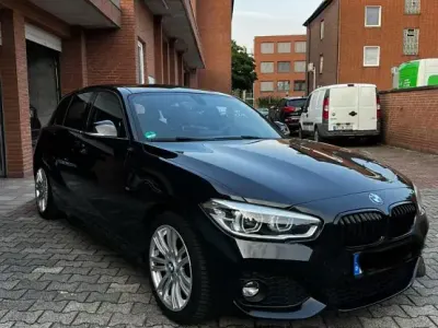 Gebraucht BMW 116 M Sport 109 PS (80 kW) 2017 Schwarz Kleinwagen